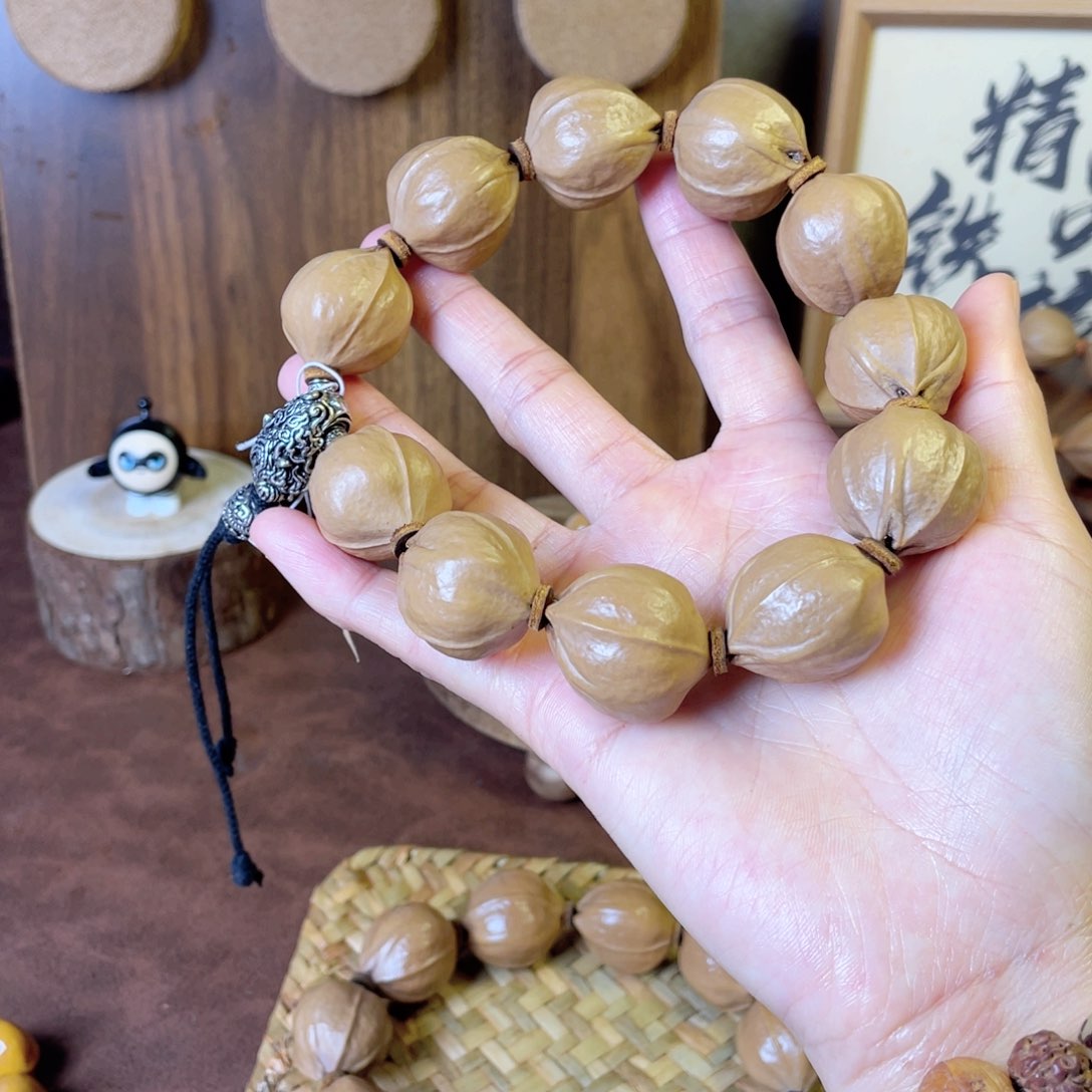 橄榄核手串/手链长**风2326梅林铁核