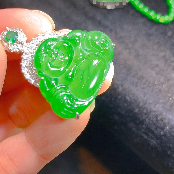 【闪购商品】翡翠颈饰未镶嵌翡翠