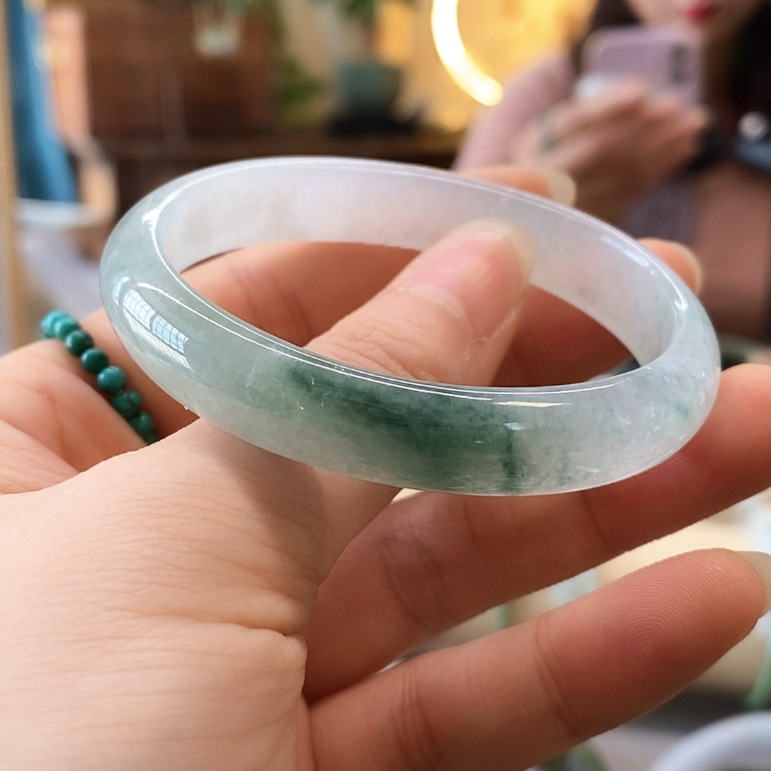 翡翠颈饰未镶嵌翡翠手镯52