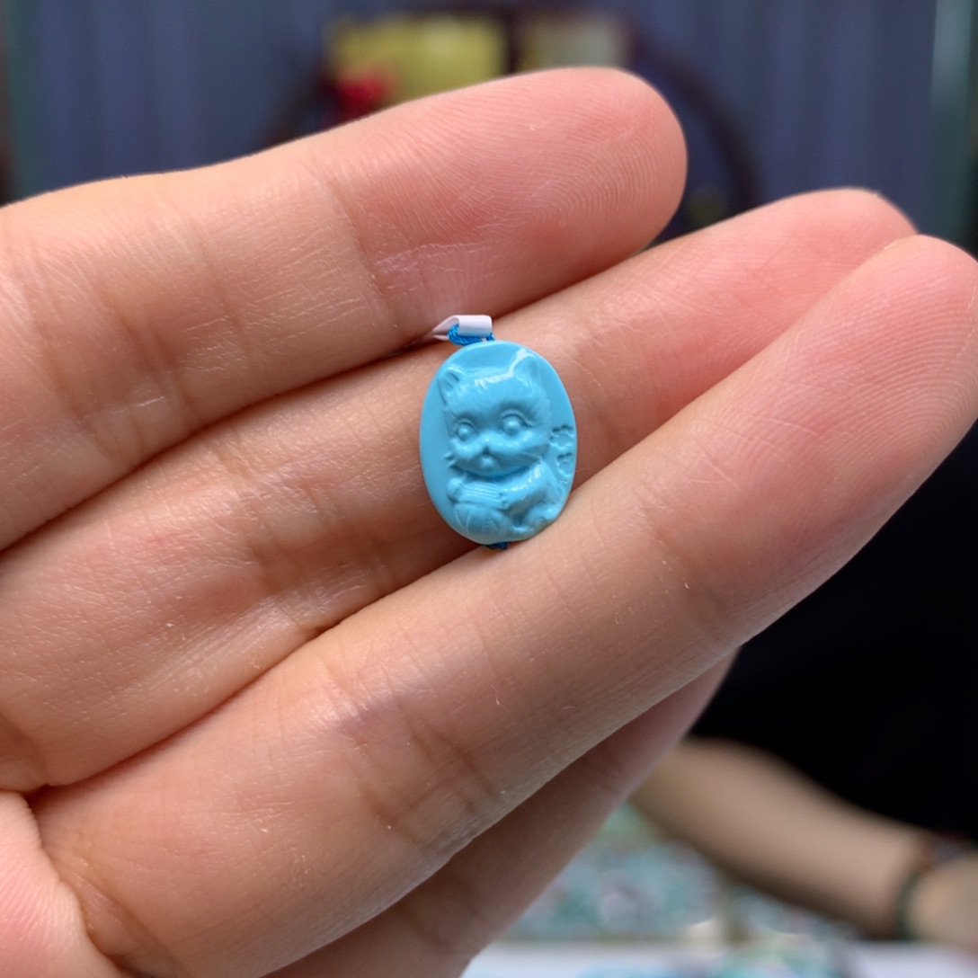 绿松石未镶嵌配饰