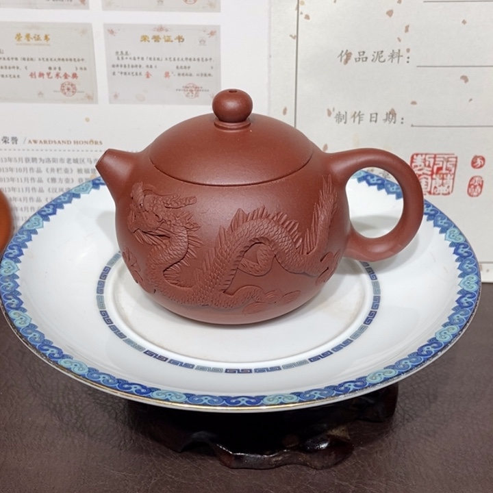 紫砂茶壶160容量宜兴紫砂