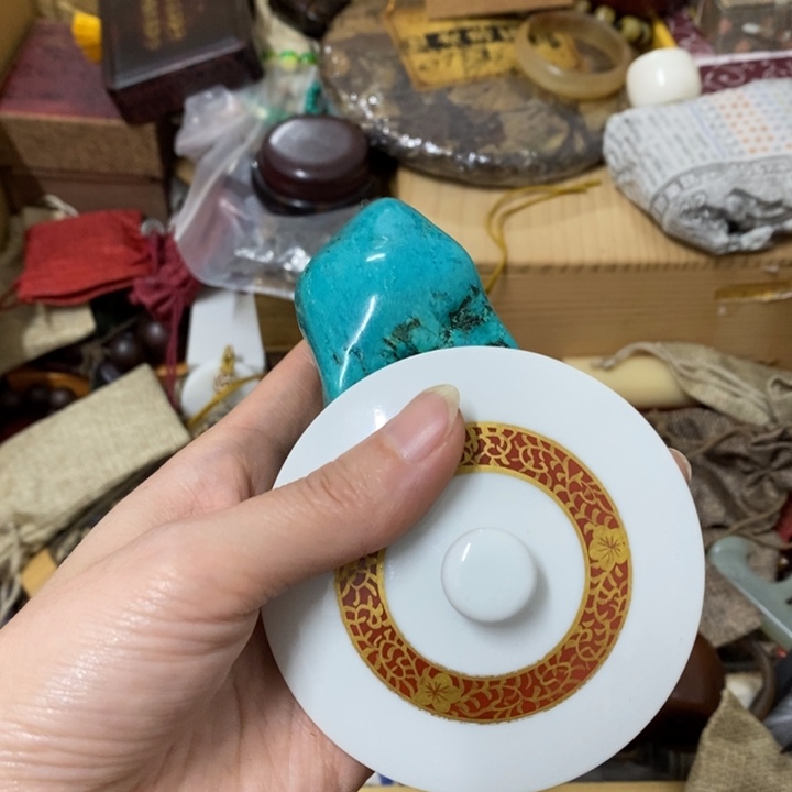 瓷片哈中古工艺品一件