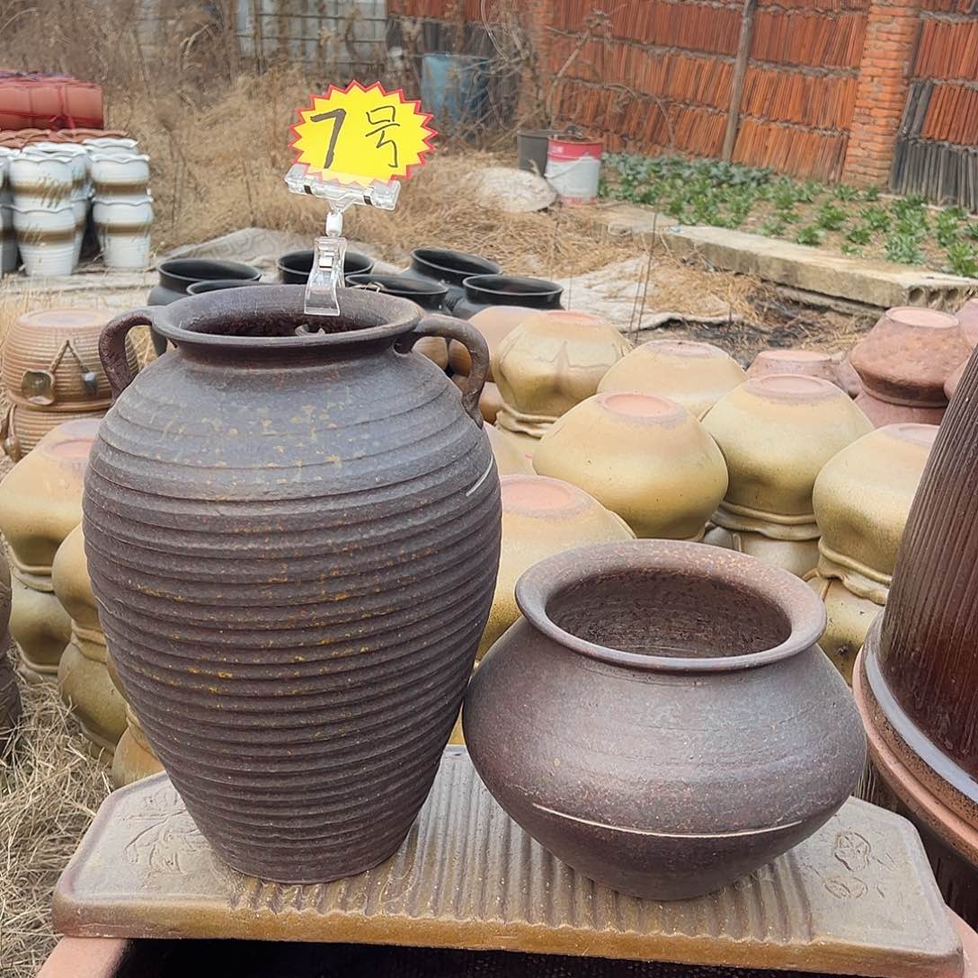 紫砂花盆十点多风风光光