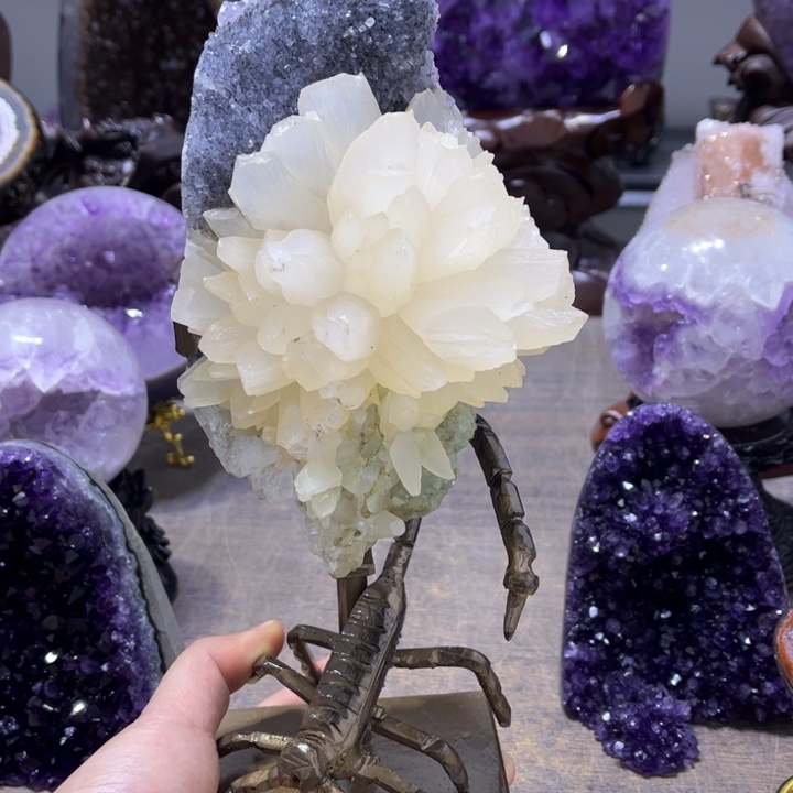 紫晶摆件未镶嵌摆件