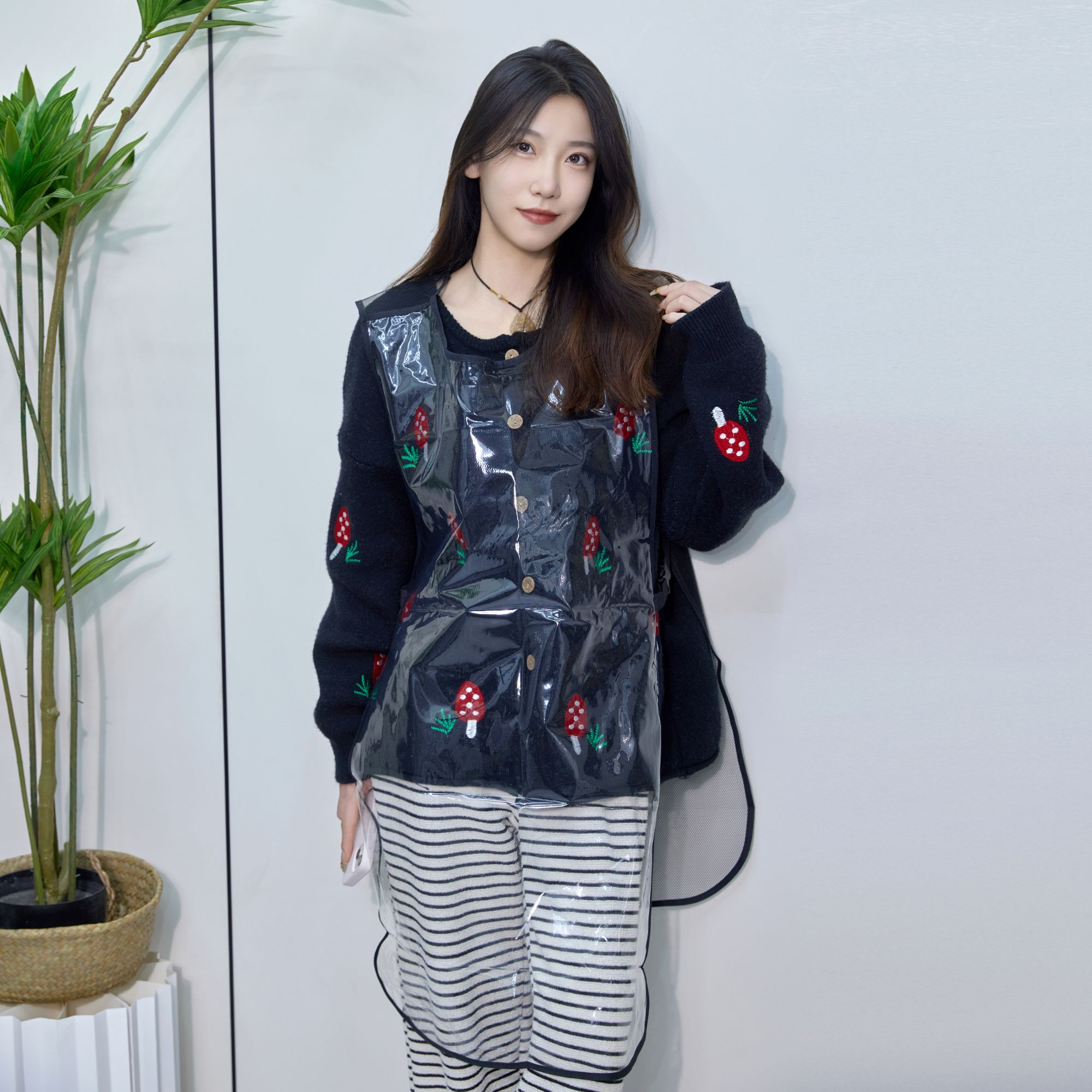 发廊理发店专用透明工服