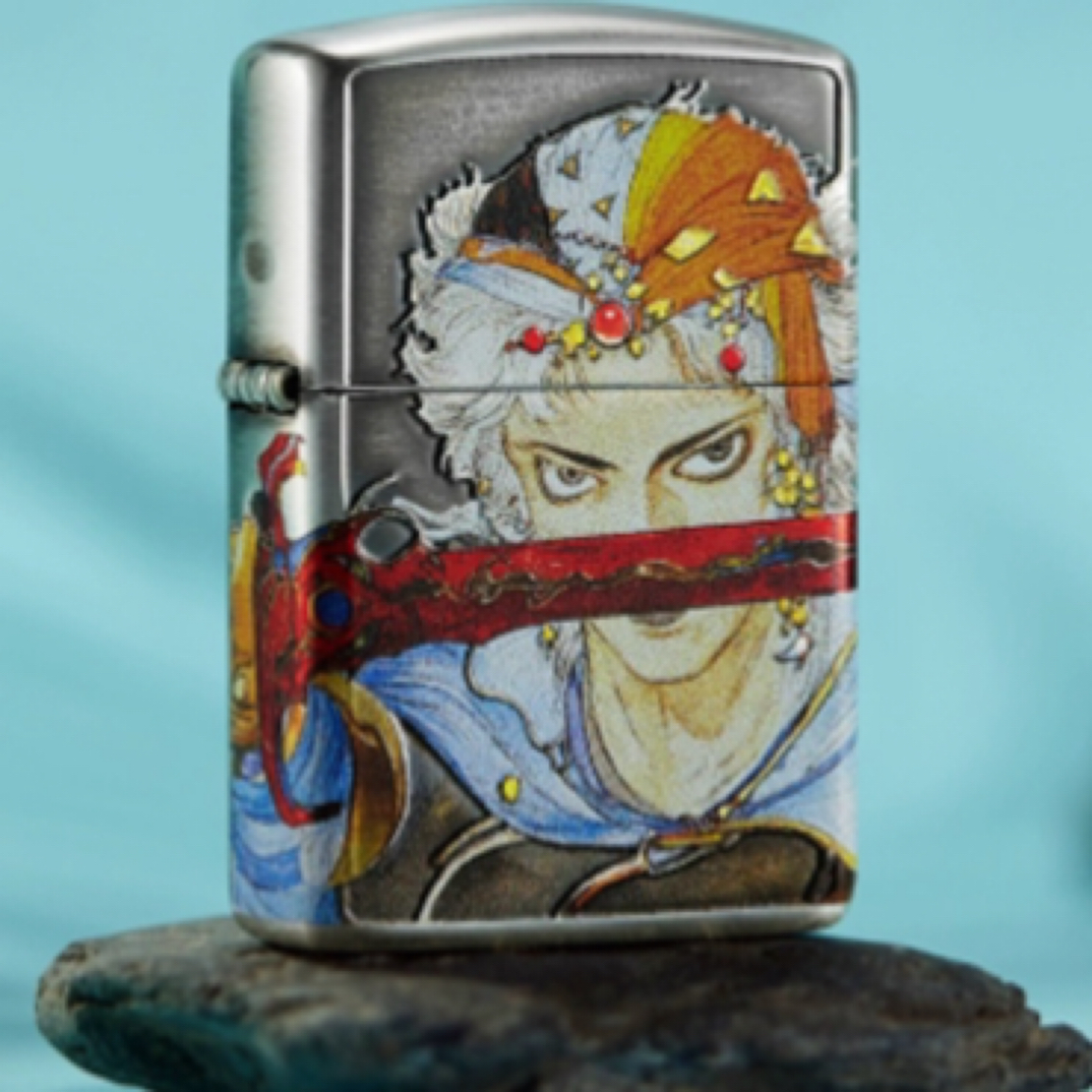 Zippo打火机美国 LCS-0035 天野喜孝-正义斗士 日版原版RBJ1