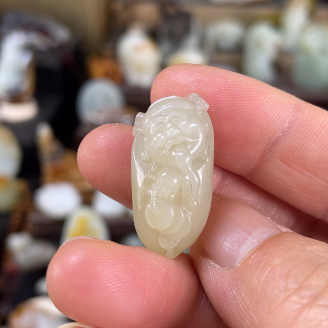 和田玉挂件未镶嵌