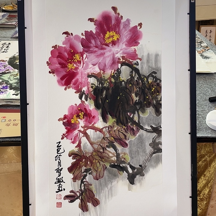 国画张圣敏先生纯手绘作品