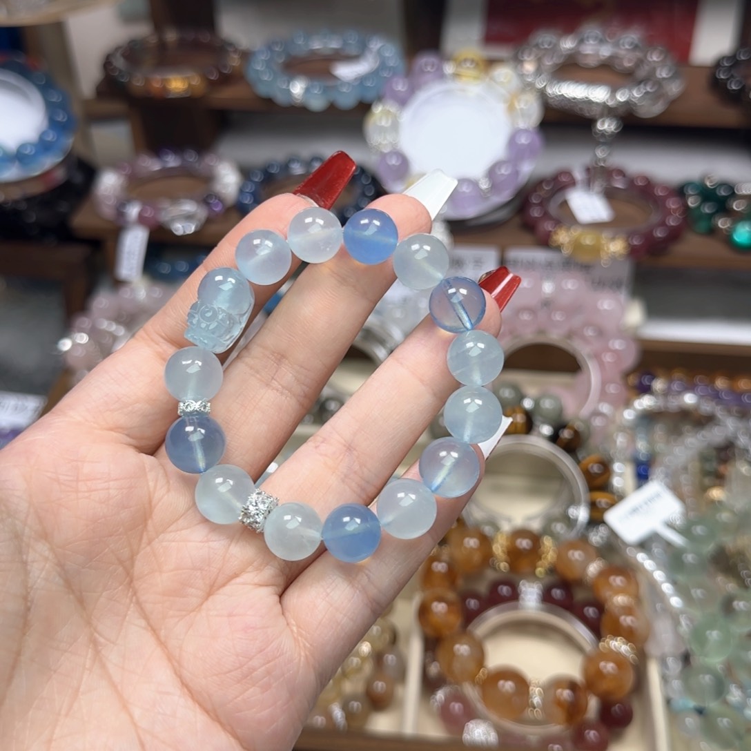 水晶手链未镶嵌设计款