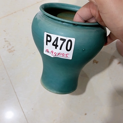 红陶景德镇手工工艺制作花盆-无孔