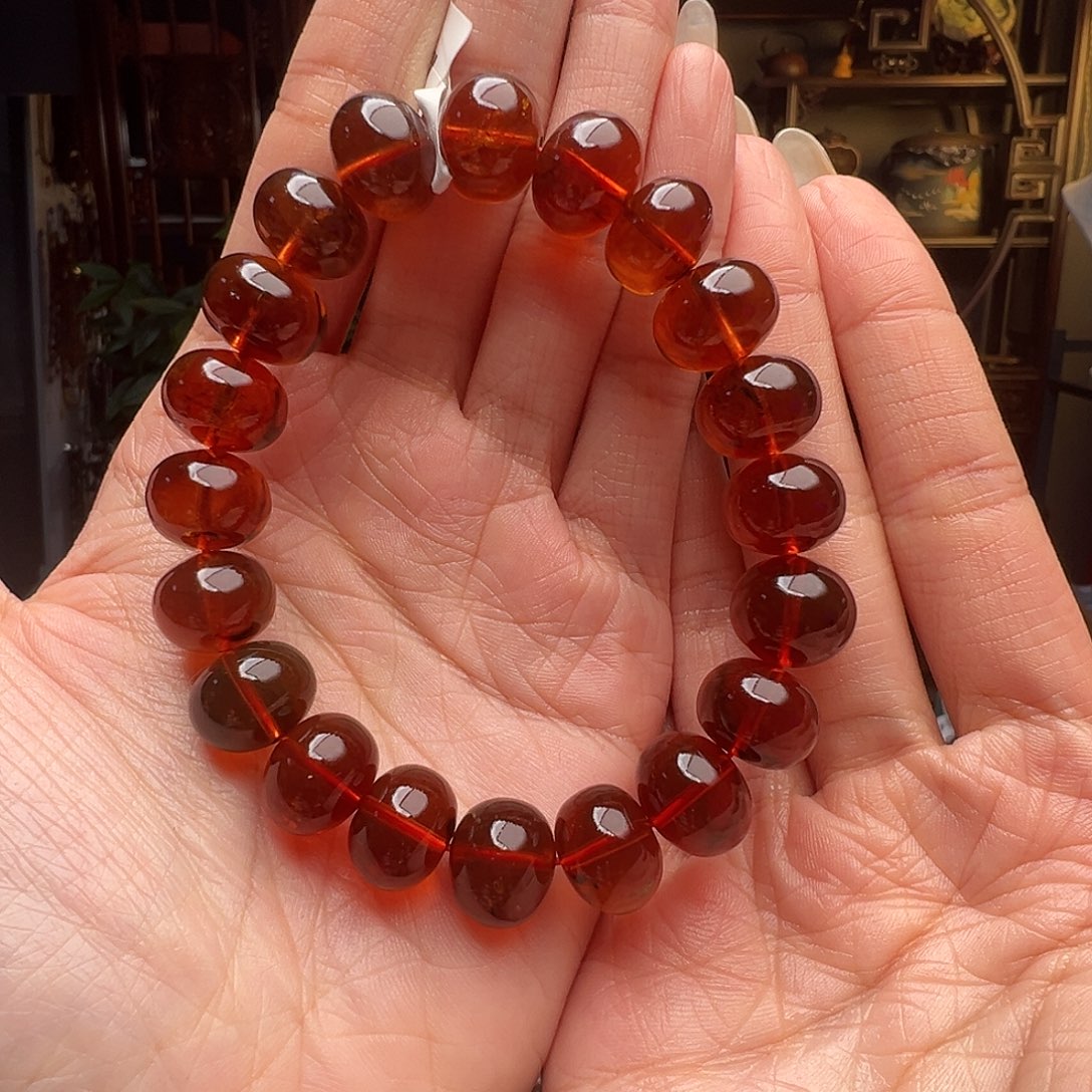 琥珀未镶嵌裸石抚顺琥珀10318十三