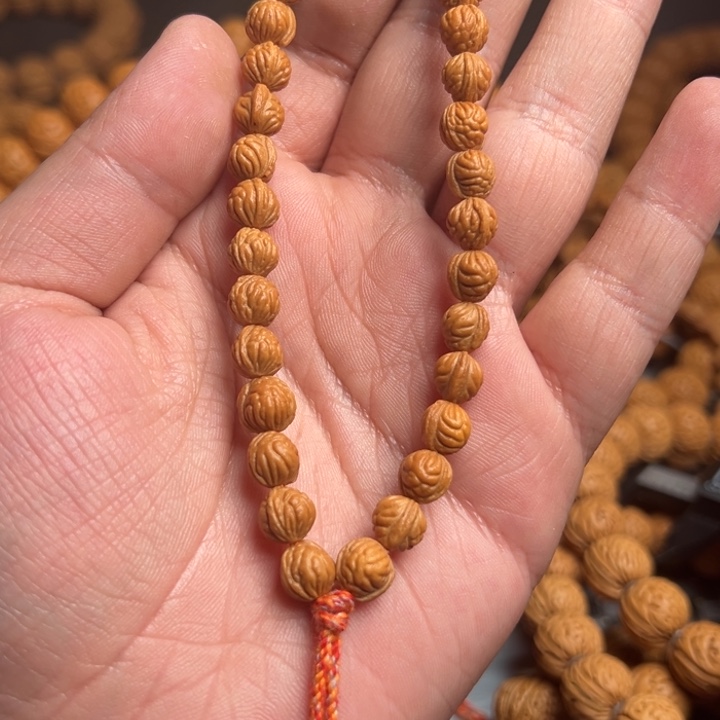 桃核手串智**器龙纹小米粒