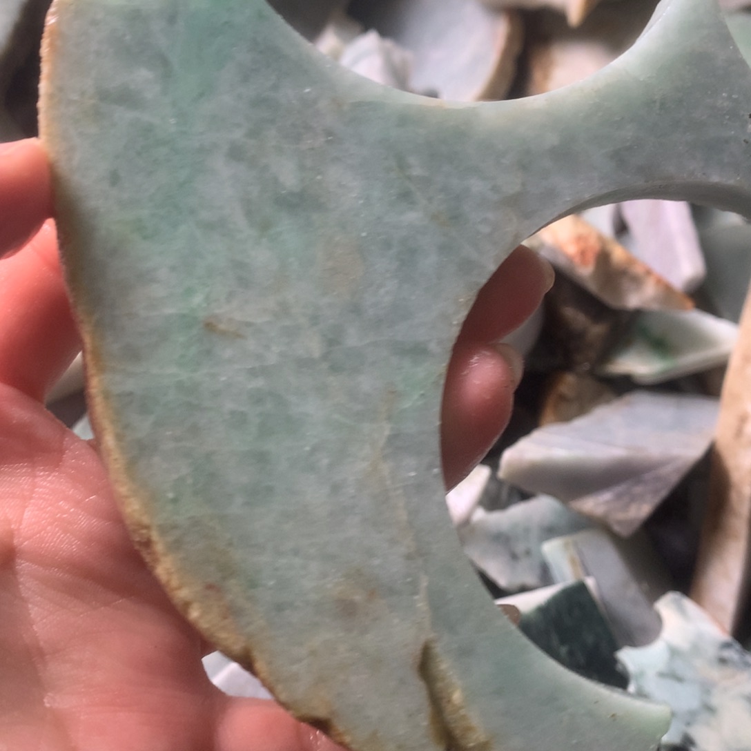 翡翠颈饰未镶嵌缅甸翡翠