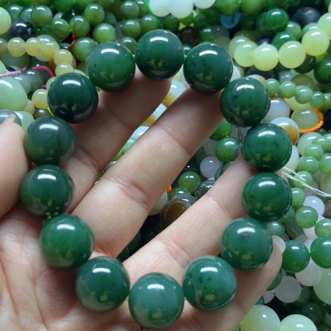 和田玉手链未镶嵌