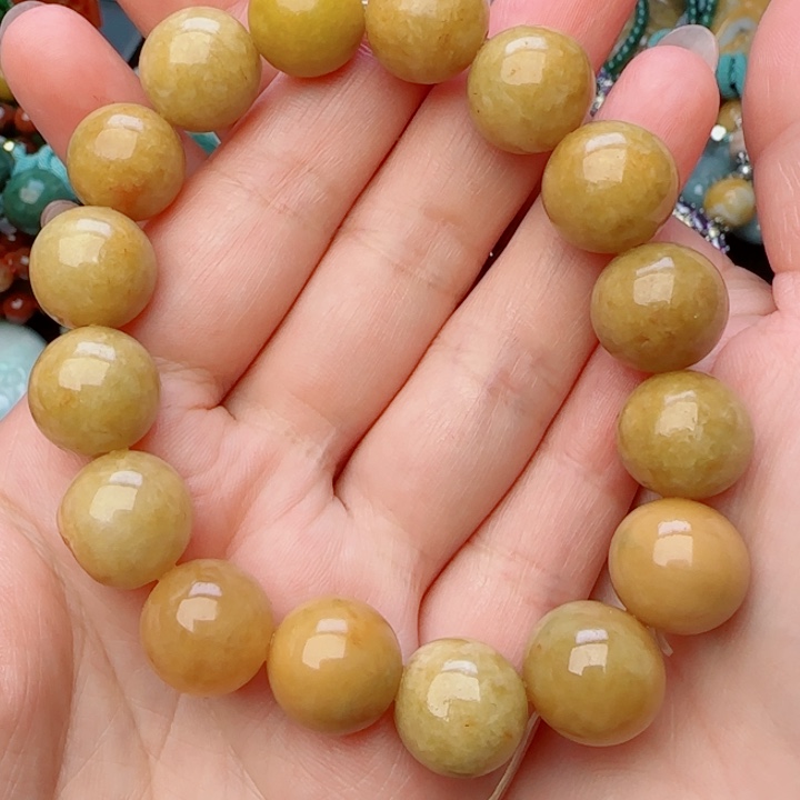 翡翠颈饰未镶嵌天然A货25