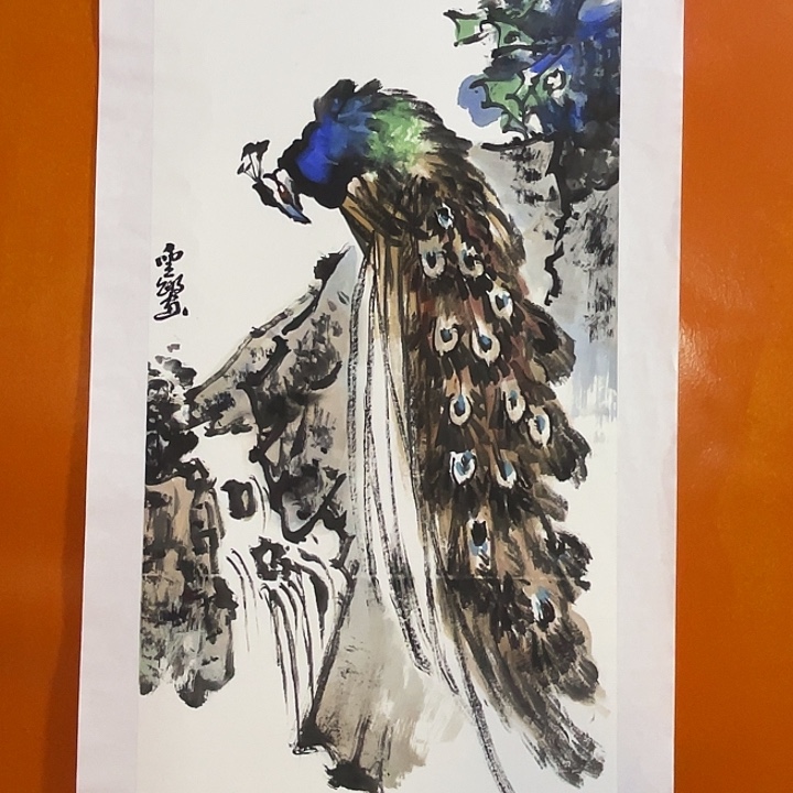 国画张圣敏先生纯手绘作品