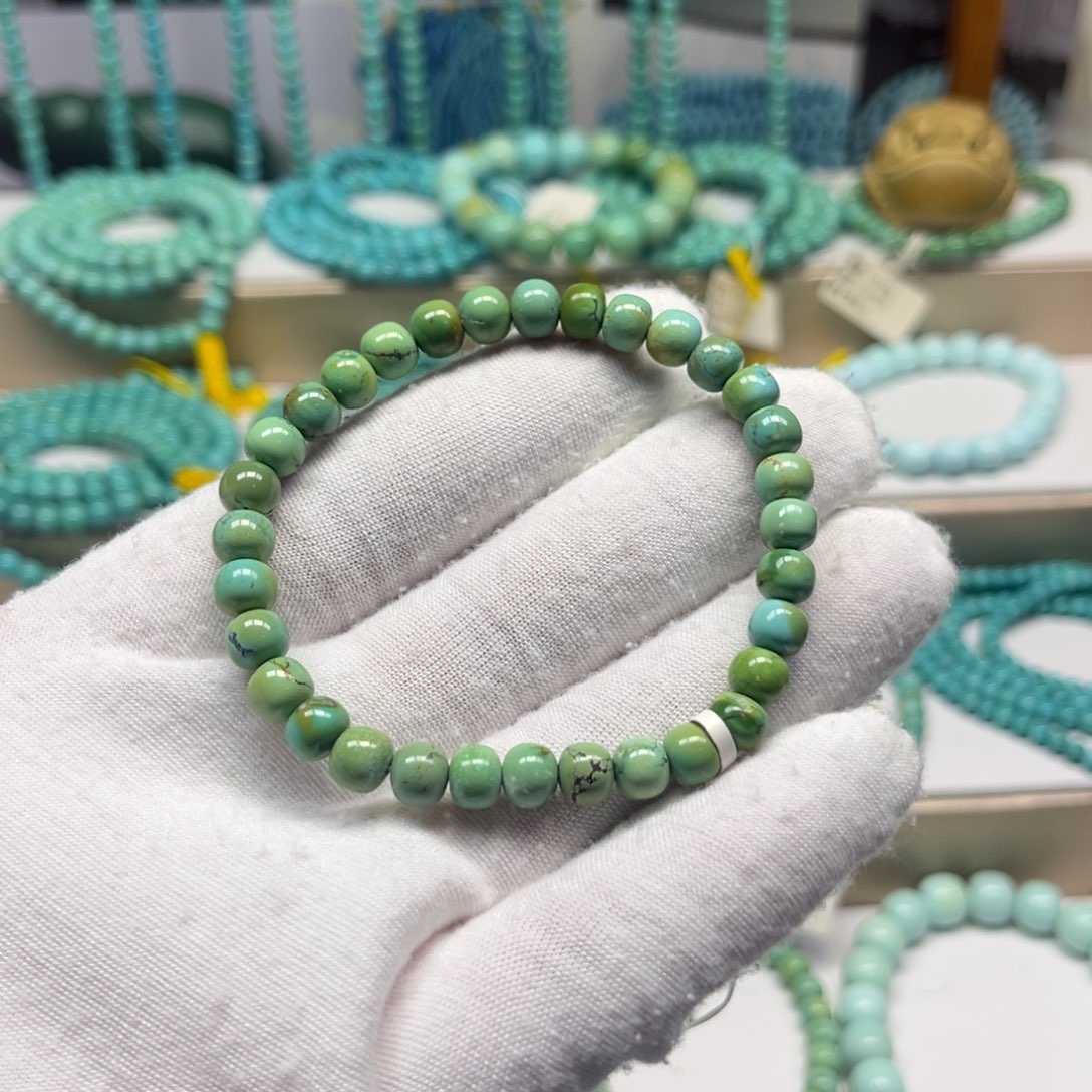 绿松石未镶嵌手链
