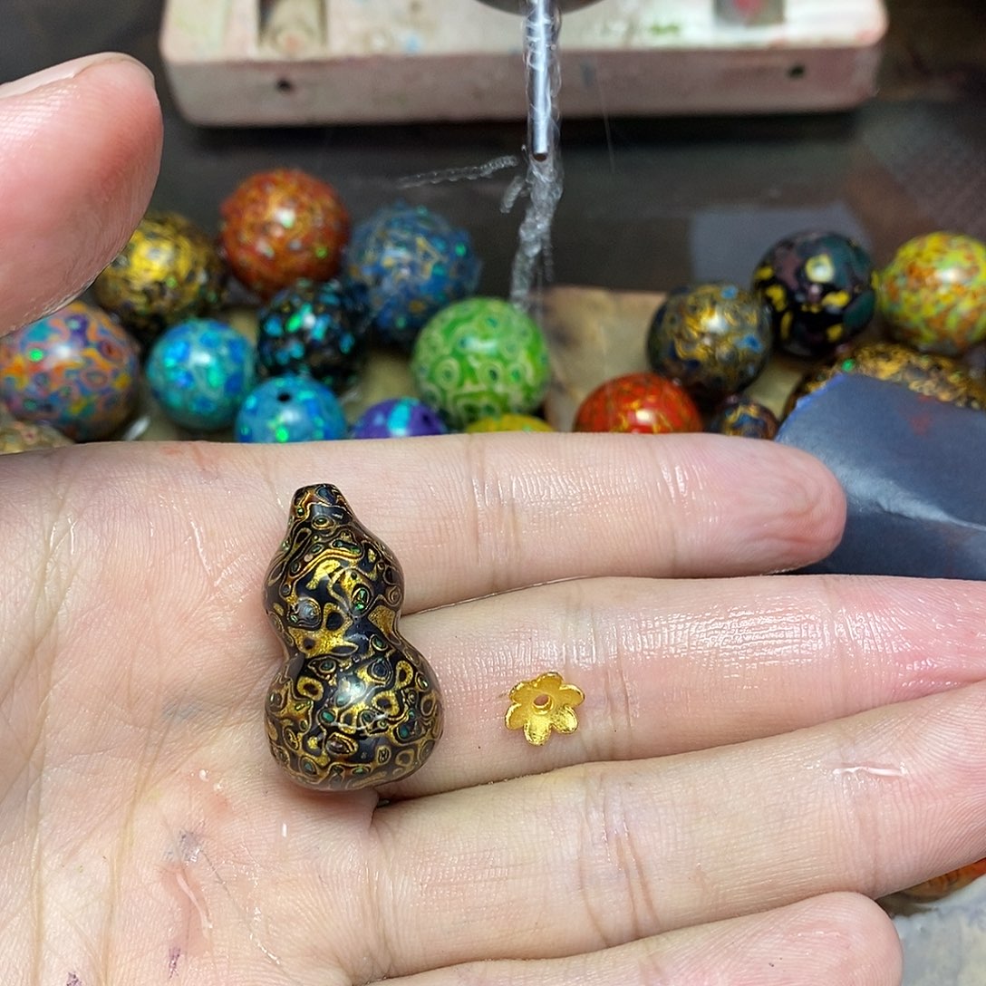 银***团非遗手工 大漆工艺规格2.9cm