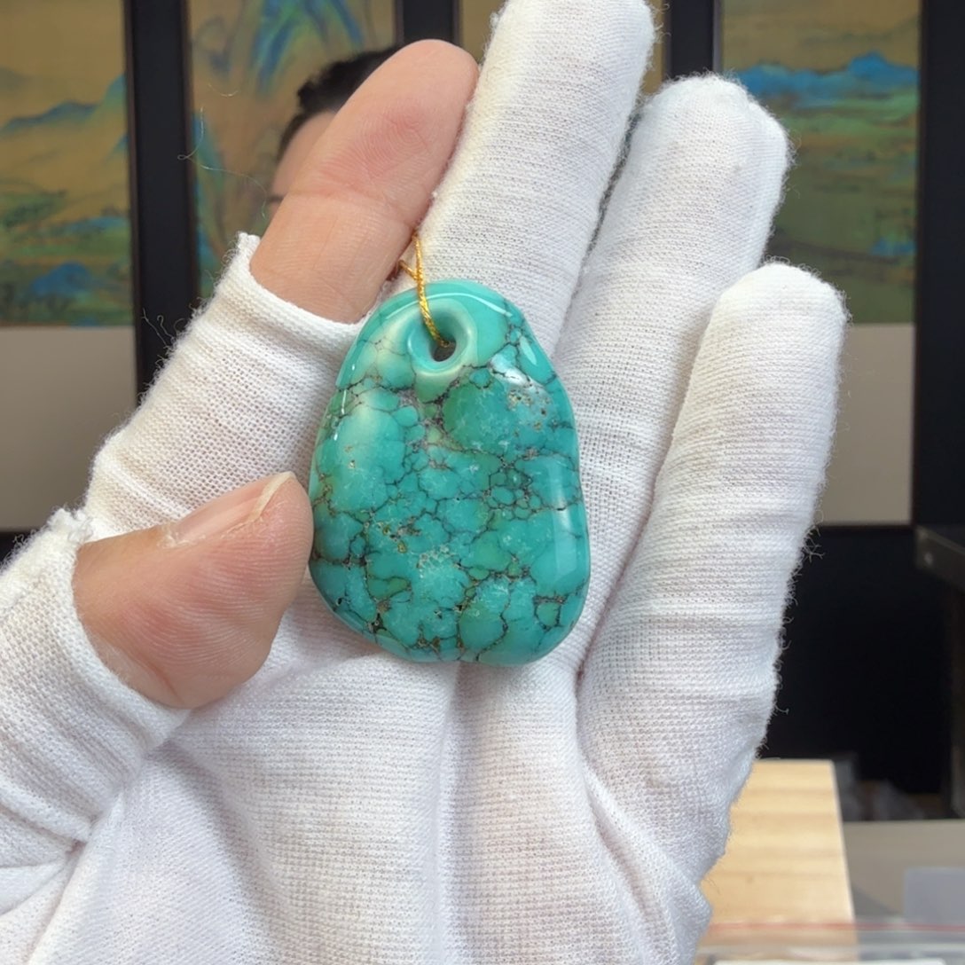 绿松石未镶嵌珠宝奇石