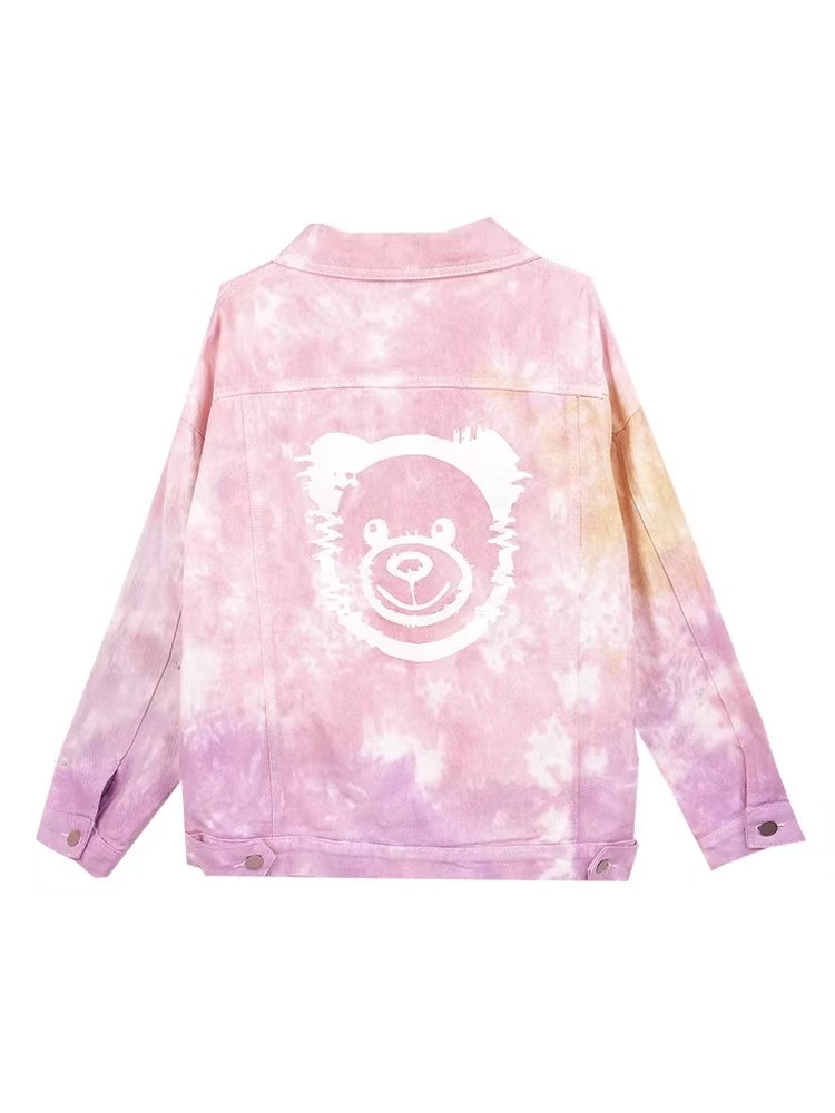 501~550 韩版复古休闲时尚牛仔外套宽松bf慵懒风百搭外套