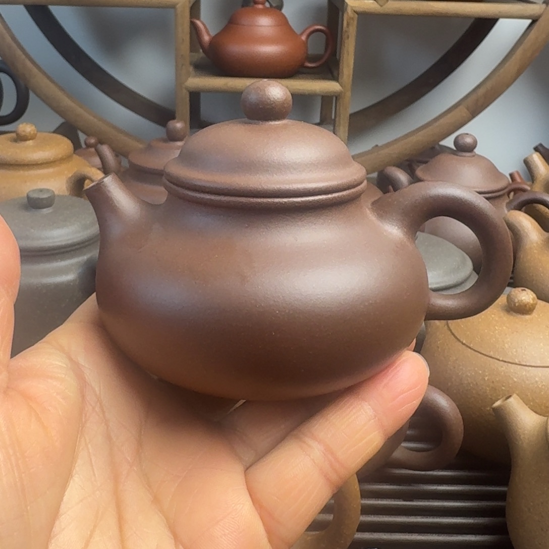 紫砂茶壶150cc容天嫩底槽清