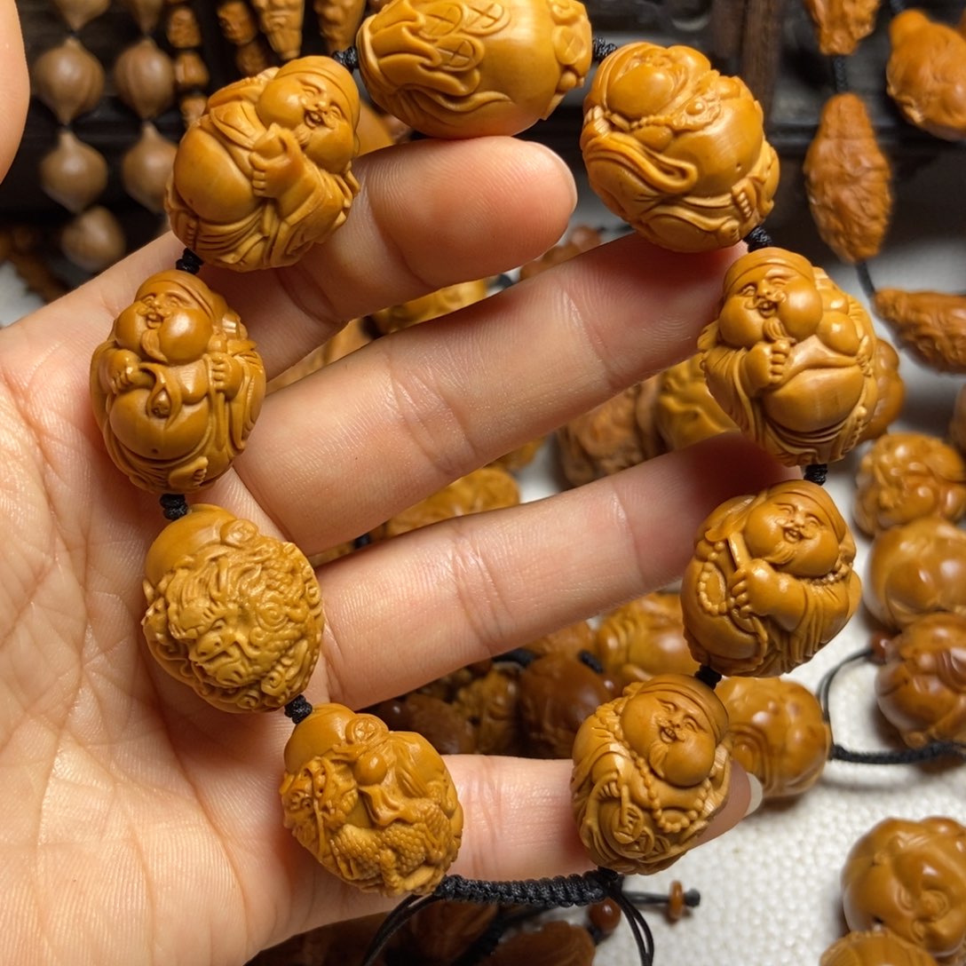 【闪购商品】手串/手链橄榄核瑞兽财神
