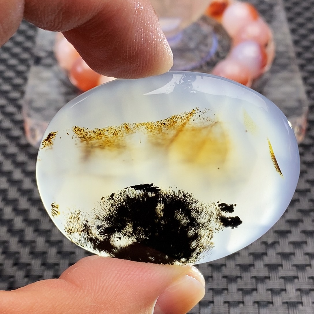 玛瑙/玉髓未镶嵌吊坠(不含链)1016