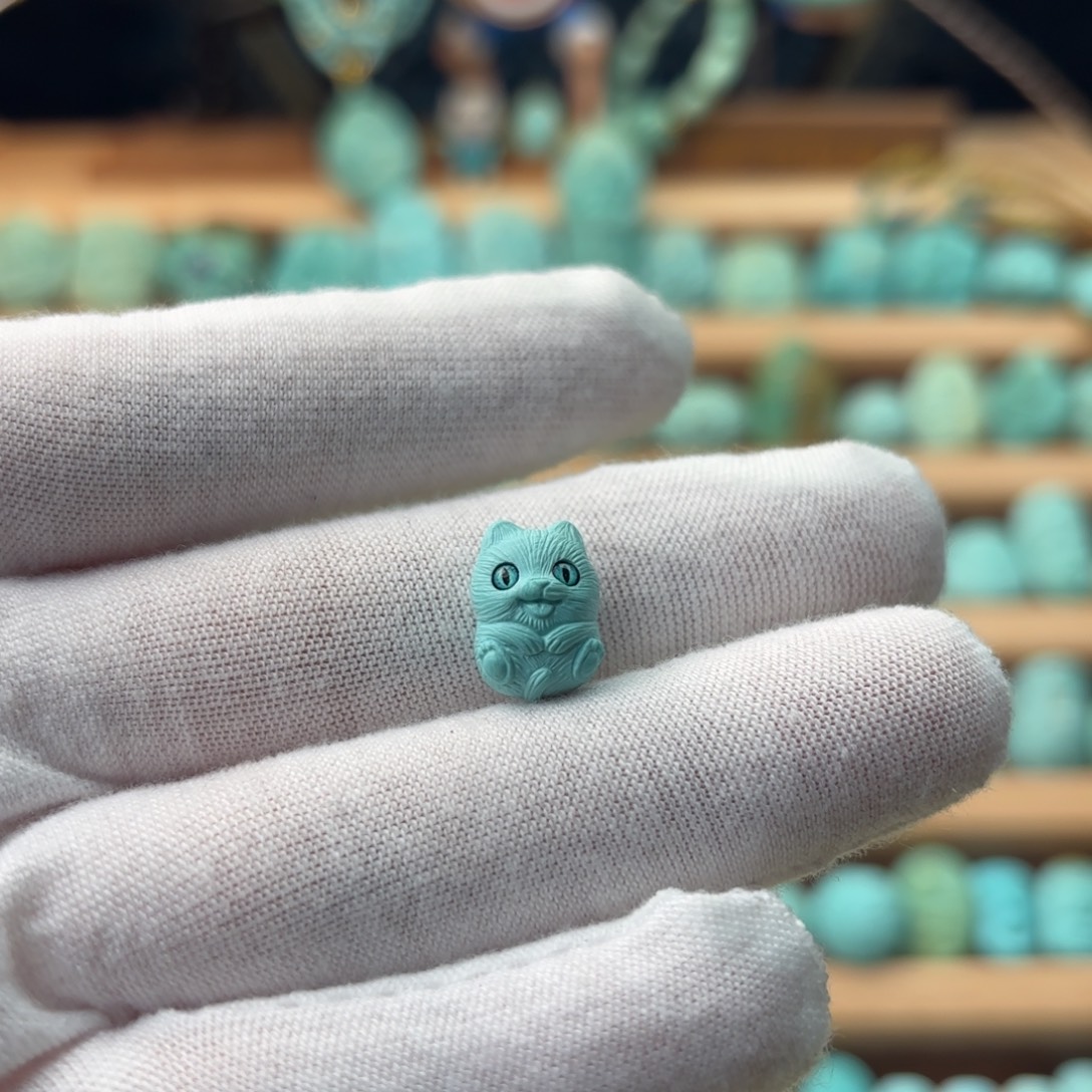 绿松石未镶嵌配饰