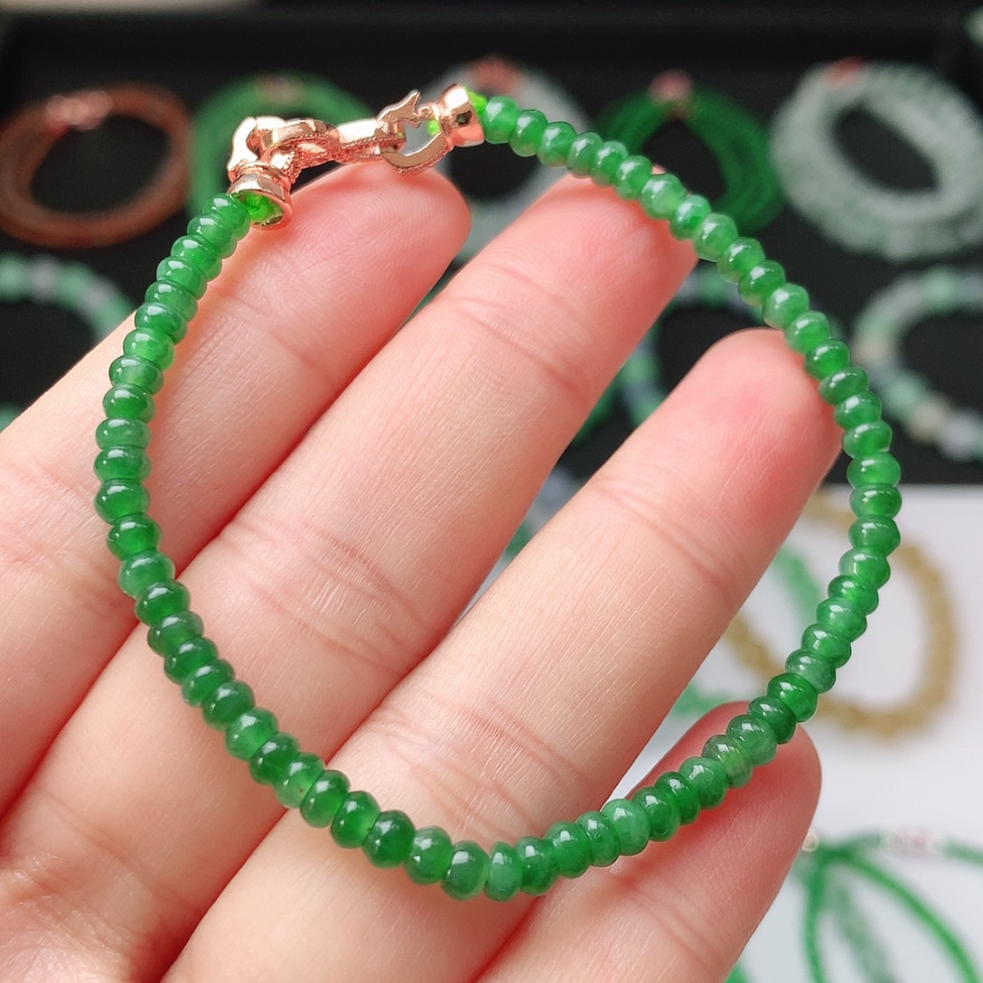 翡翠未镶嵌手链翡翠