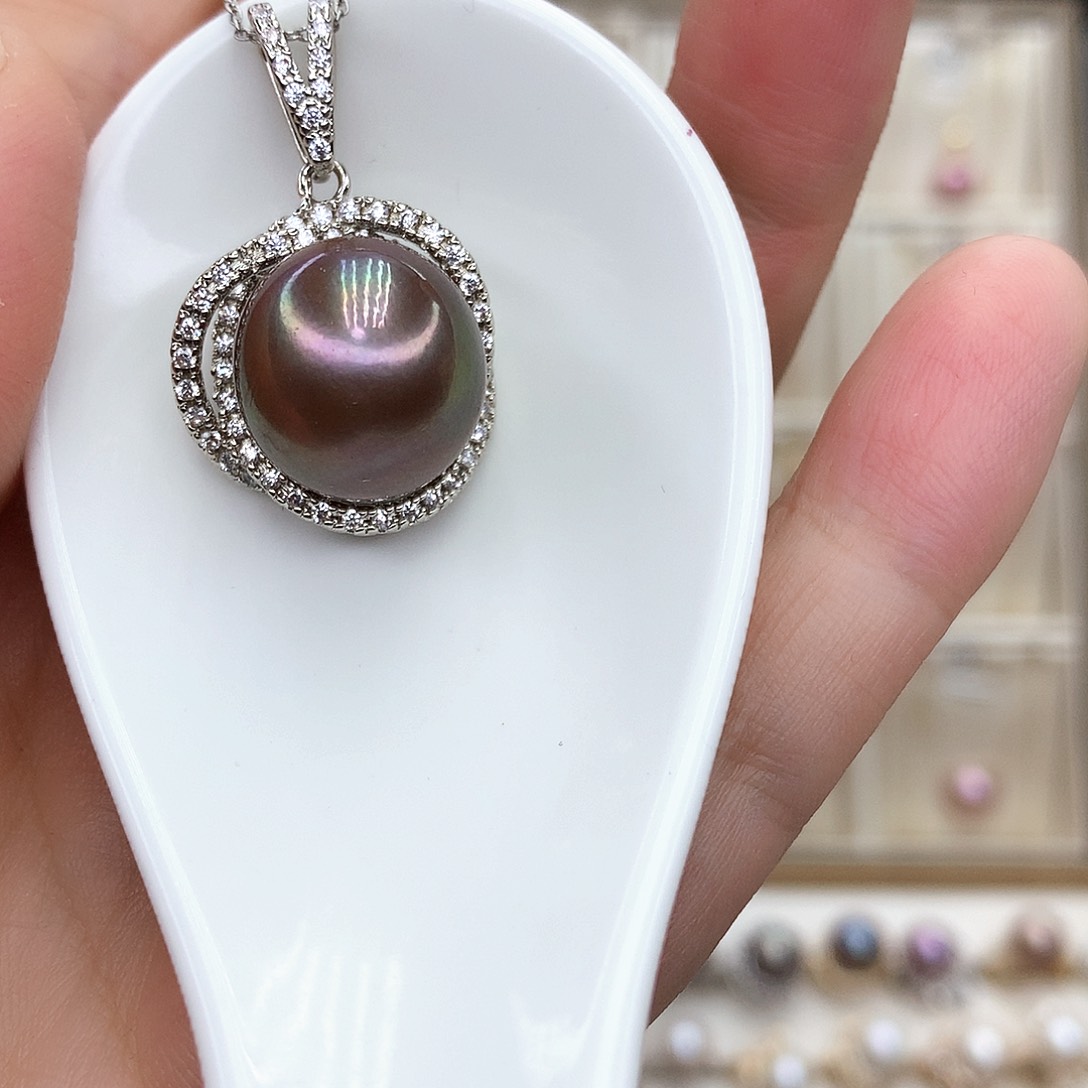 淡水珍珠颈饰合金