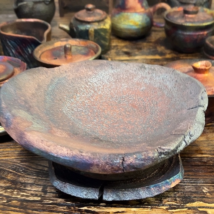 刚***好秦窑砂器微瑕壶承