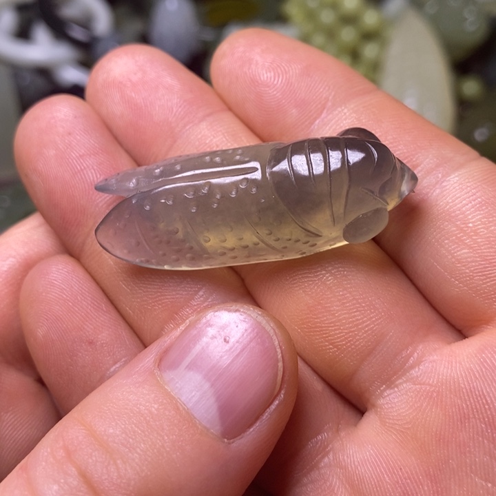 岫玉岫玉颈饰未镶嵌