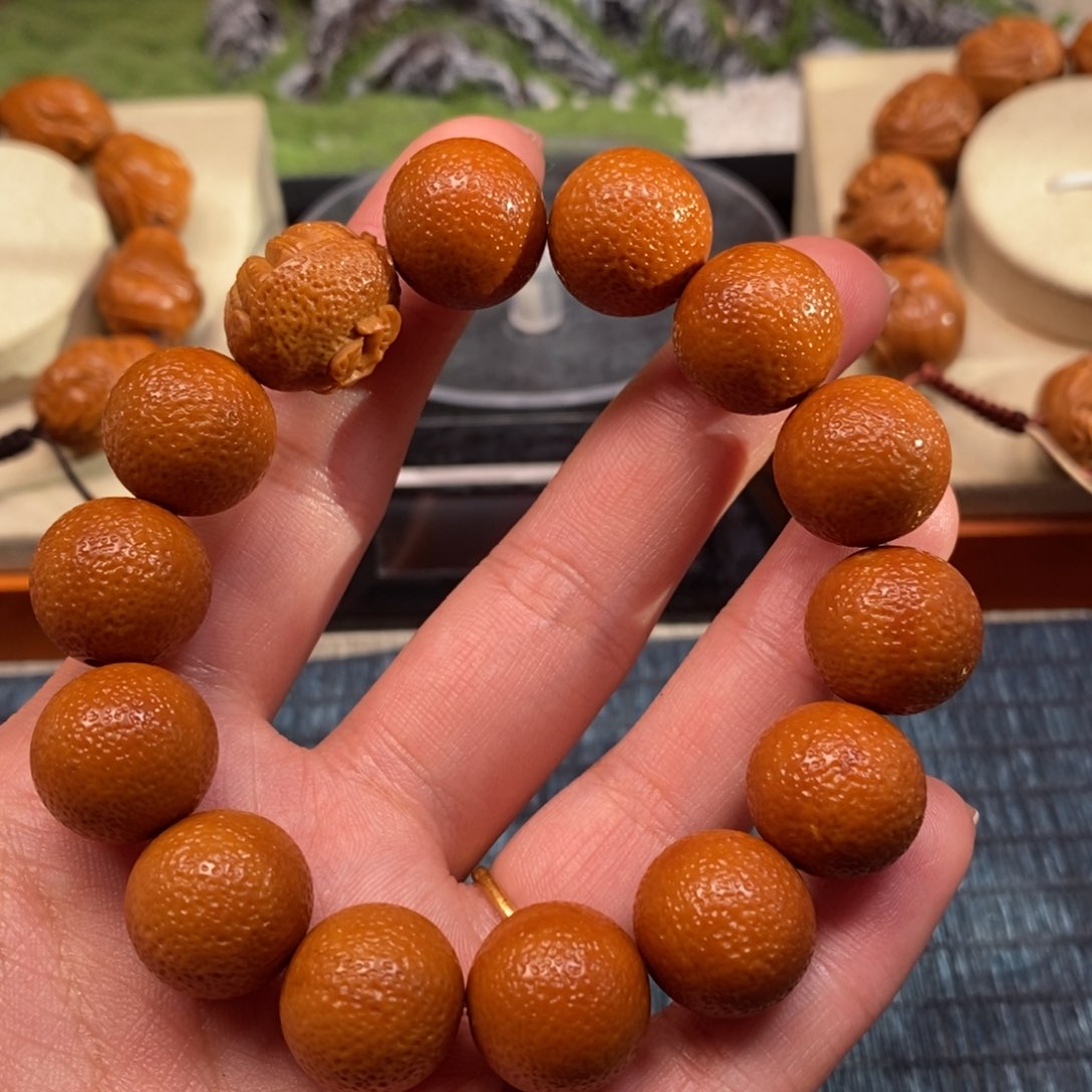 橄榄核手串/手链小青柑，1.6