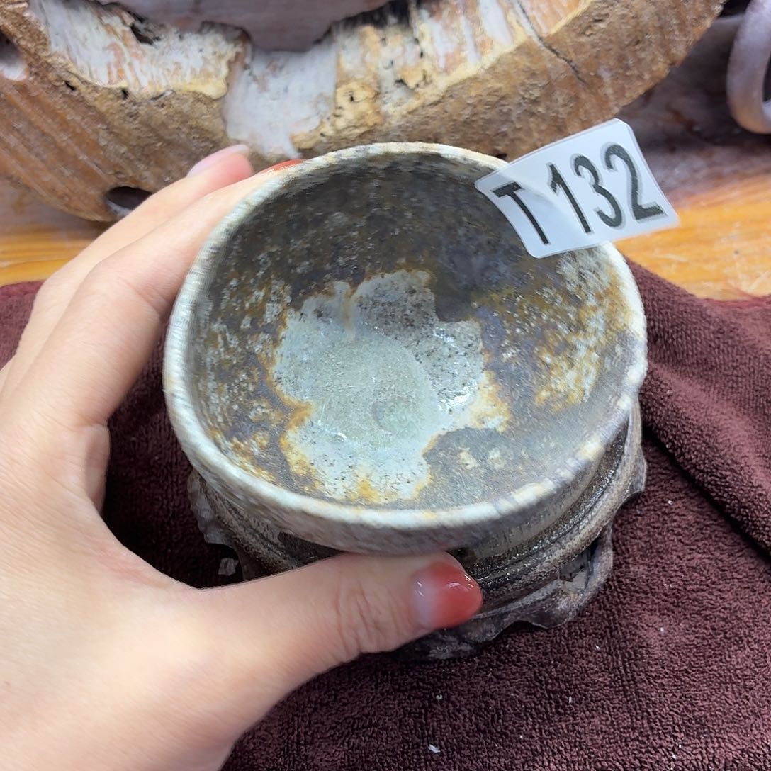 陶园柴烧，精品高货T132瑕