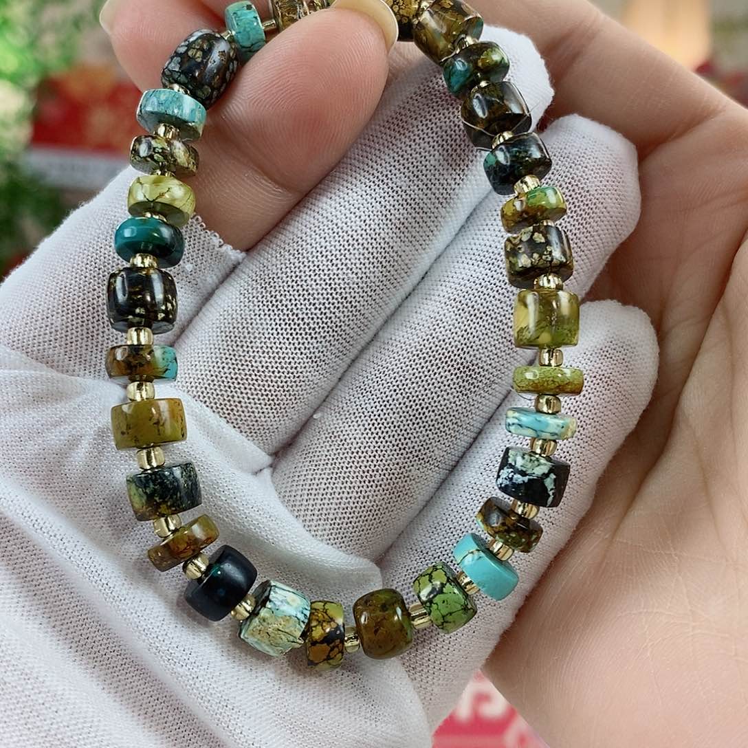 绿松石珠宝奇石未镶嵌