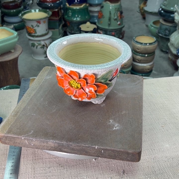 泳坤堂石湾盆陶瓷