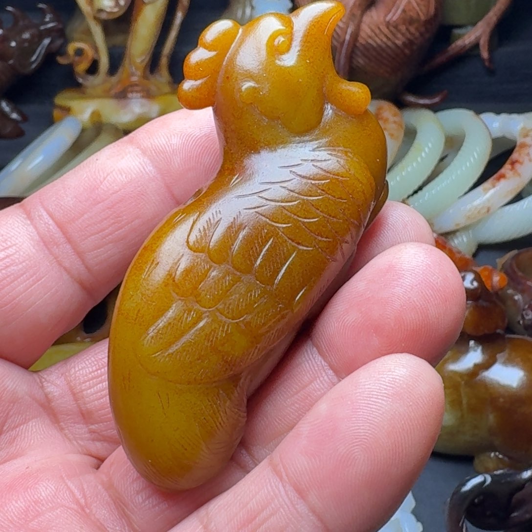 和田玉挂件未镶嵌