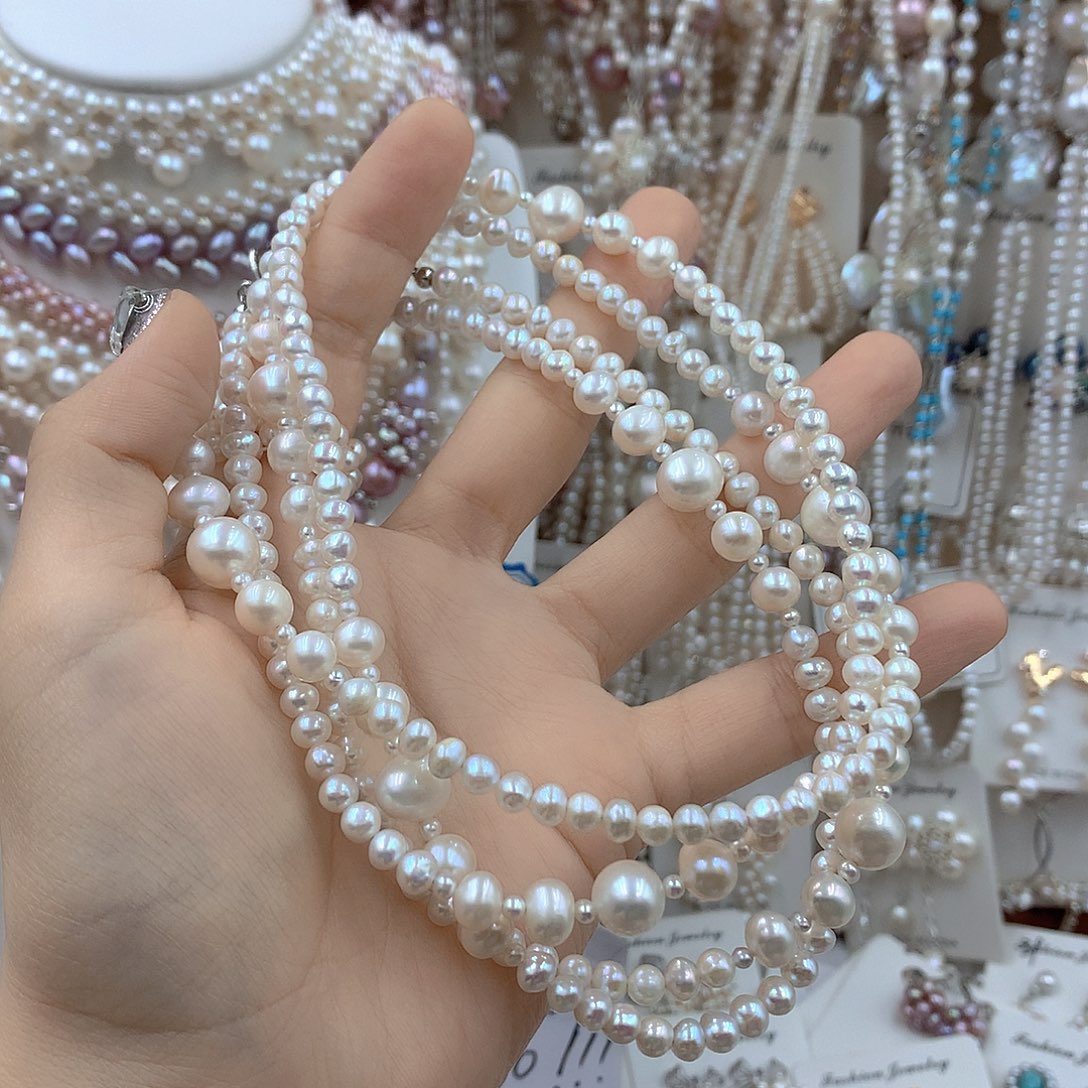 郝***慢银S925镶嵌耳饰淡水珍珠