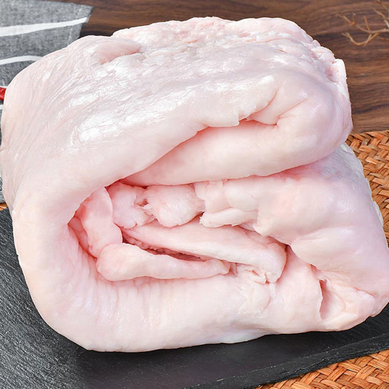 黑猪肉黑毛土猪猪油生鲜太湖猪板油五斤新鲜土猪肉黑猪肉食品