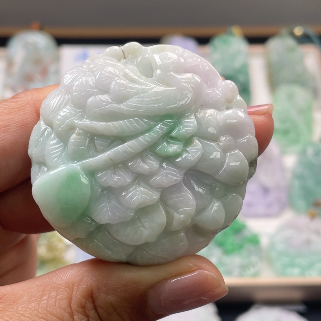 翡翠吊坠(不含链)未镶嵌