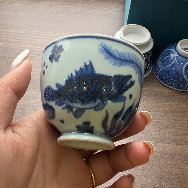 杯景德镇陶瓷杯子