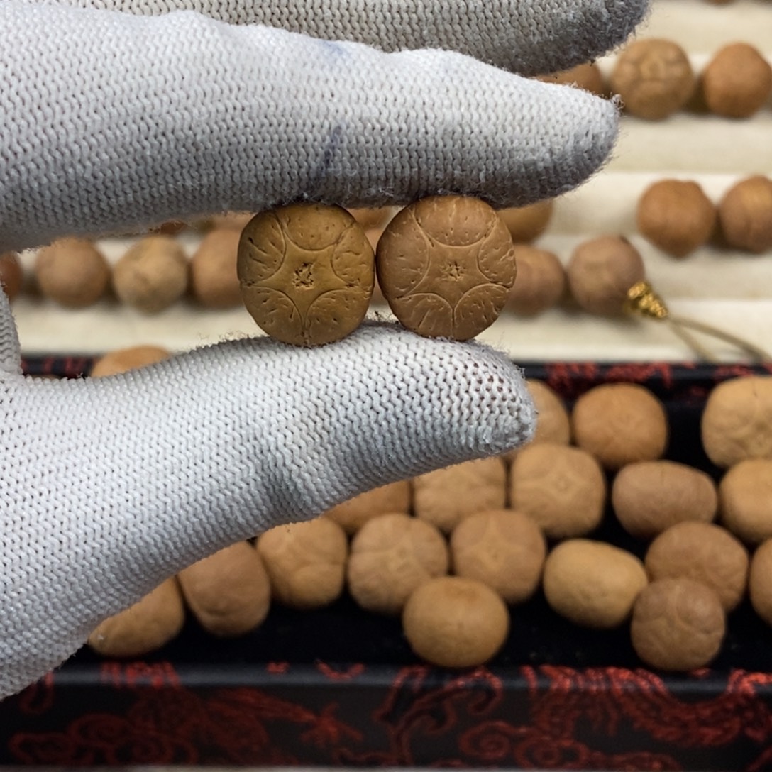 凤眼菩提吊坠15五星一对