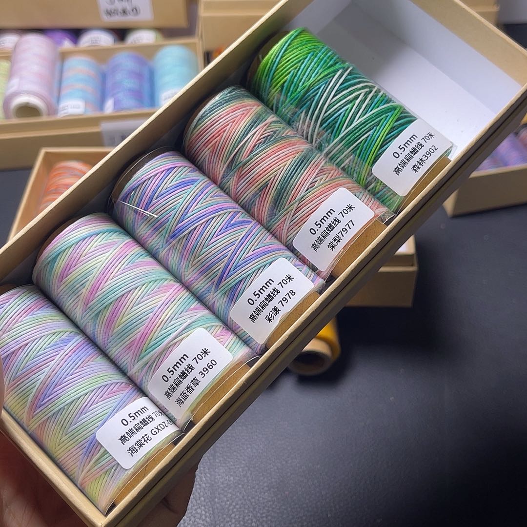 0.5扁蜡5色套盒看图发货