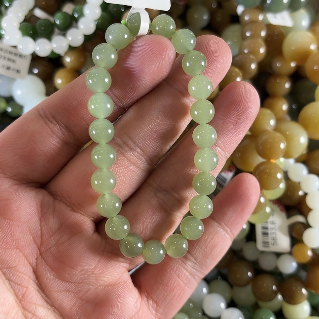 和田玉手链未镶嵌W106