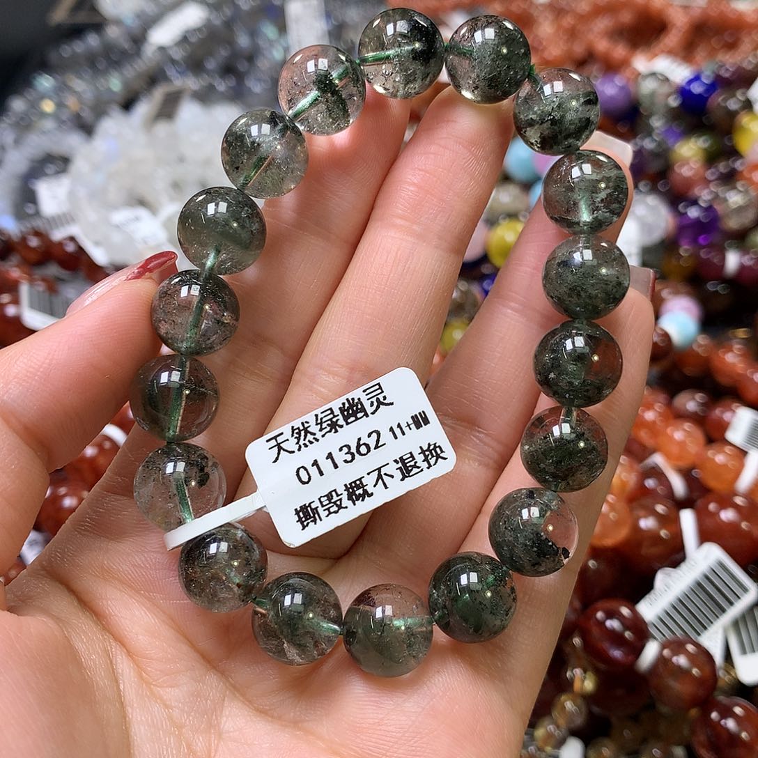 水晶手链未镶嵌，