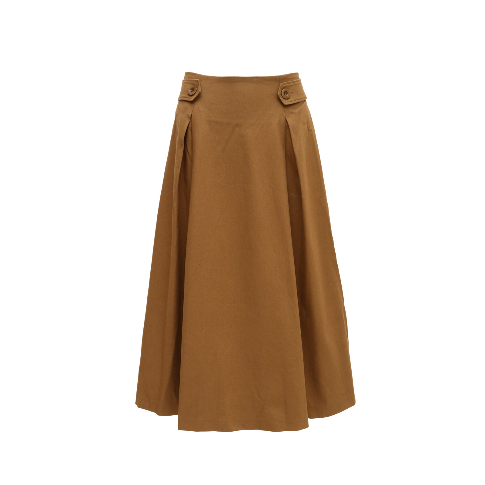 99新 MaxMara 积分-188/汤/P234965813/卡其色长裙 38码