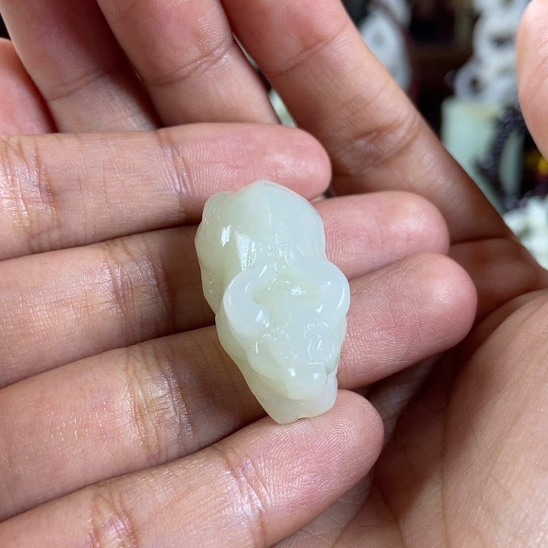 和田玉挂件未镶嵌