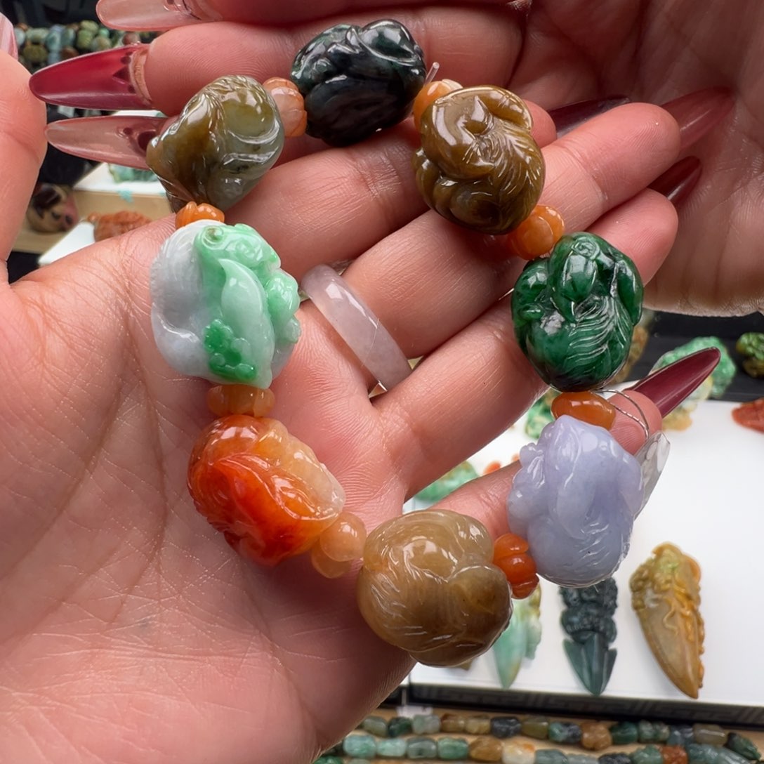 未镶嵌挂件翡翠天然缅甸