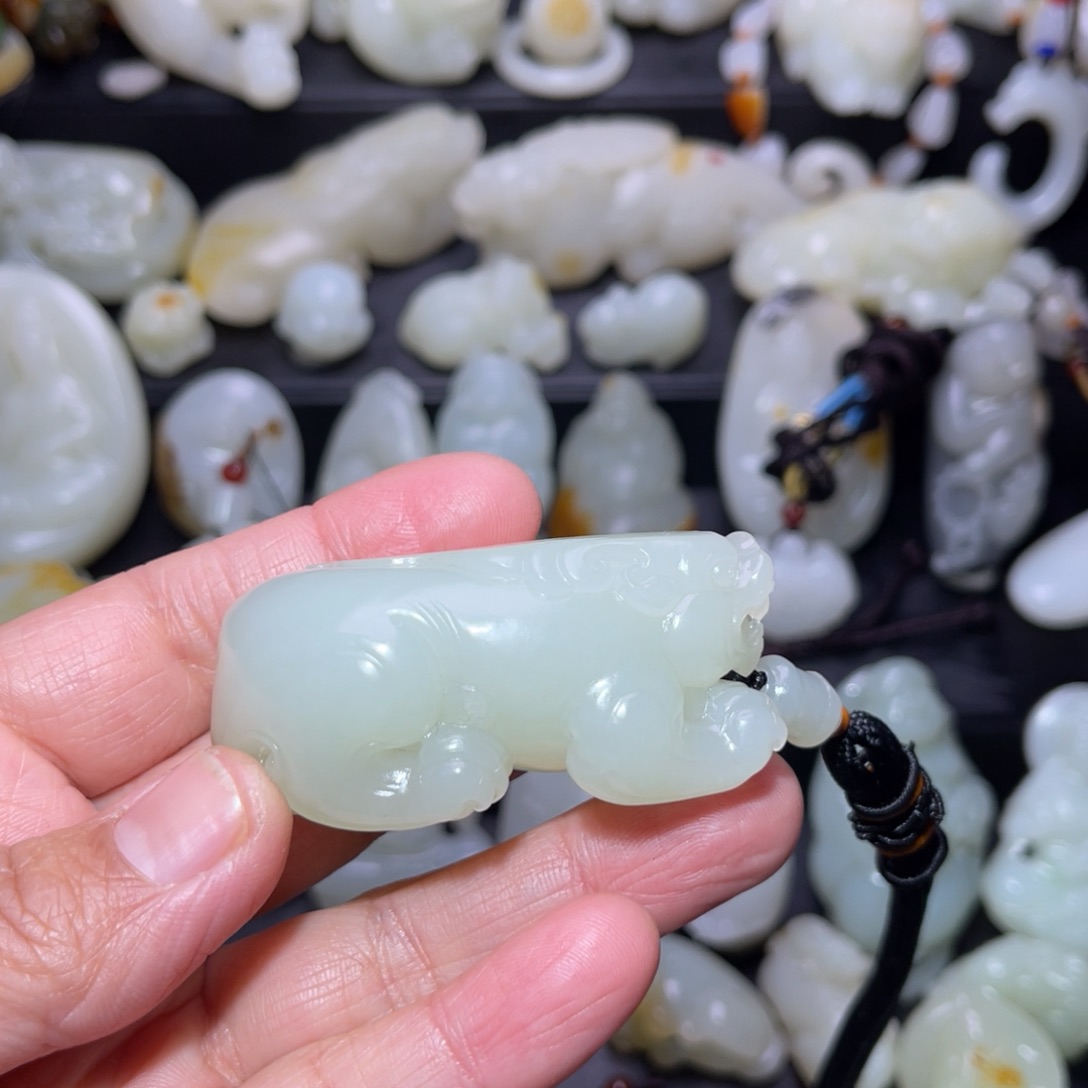 和田玉颈饰未镶嵌*️****