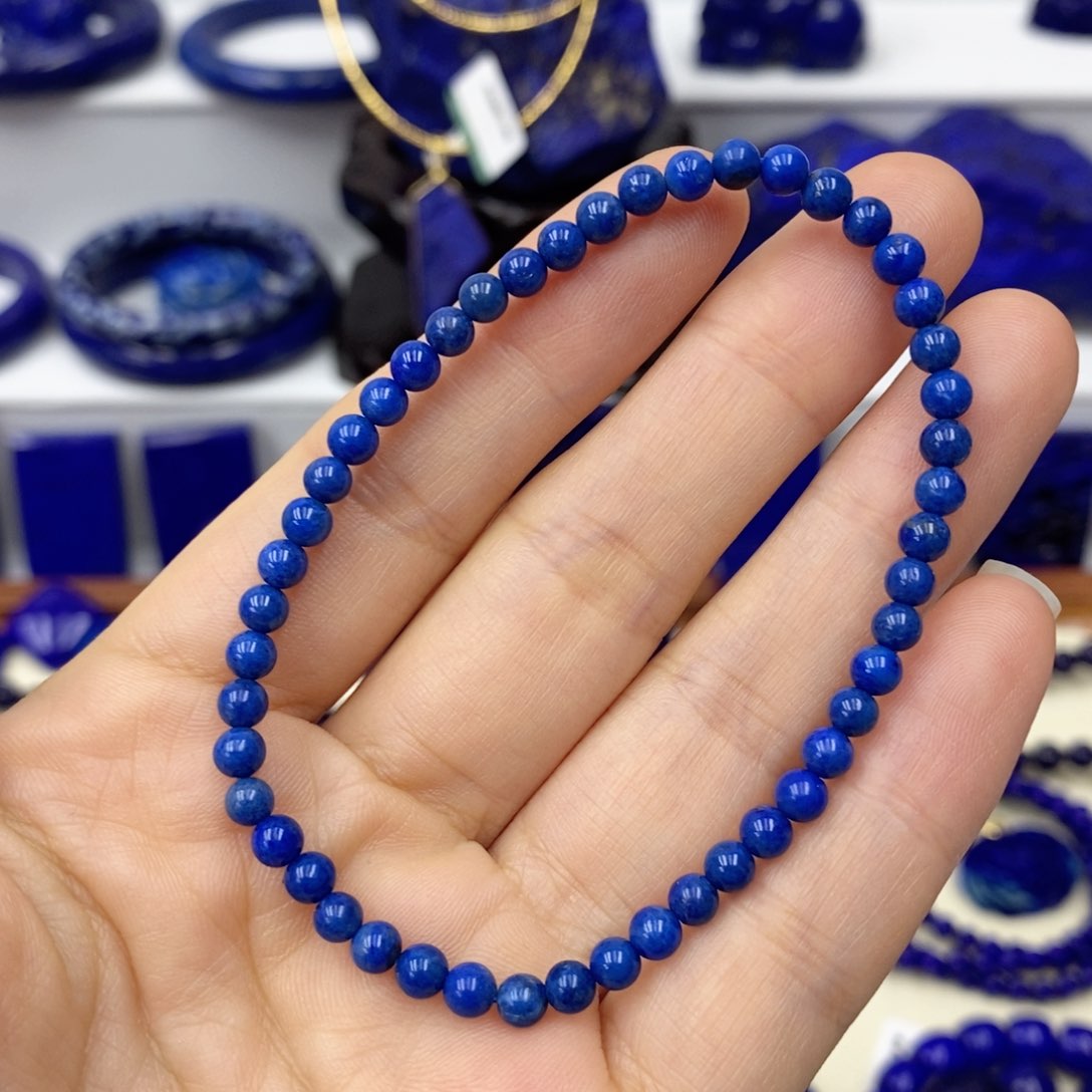 青金石手链未镶嵌